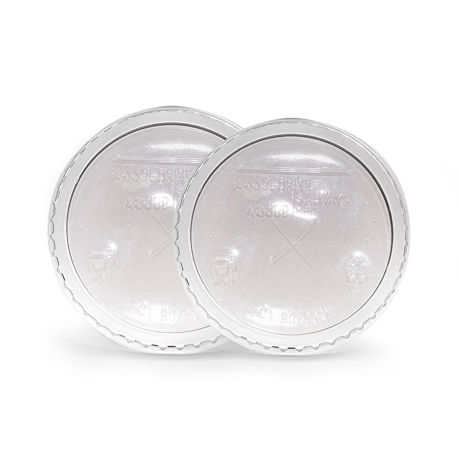 Vaso de cartón blanco para bebida fría