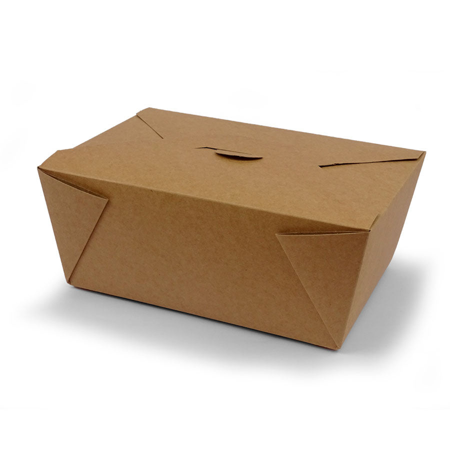Caja americana papel kraft