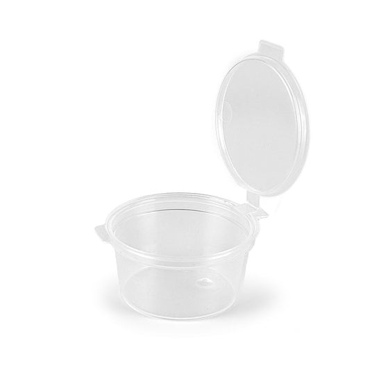 Salsero con tapa bisagra