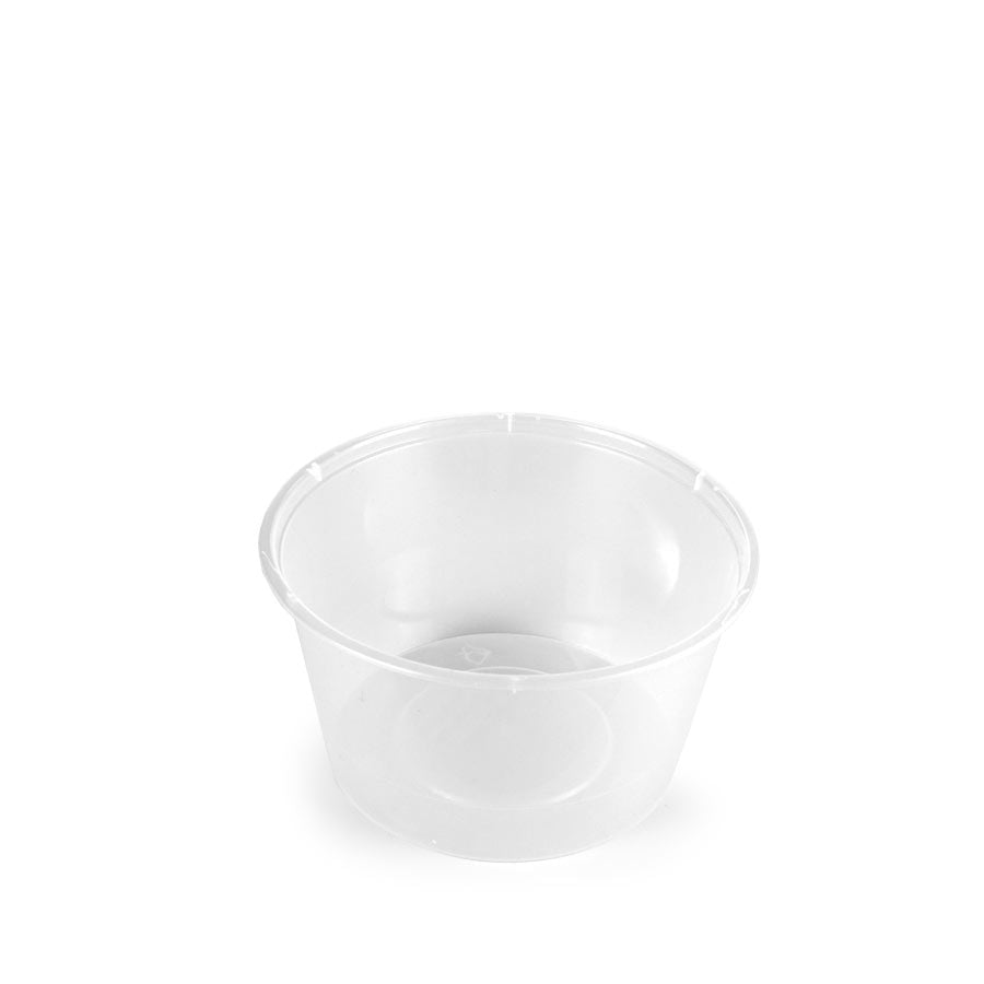 Tarrina redonda PP reutilizable y microondable