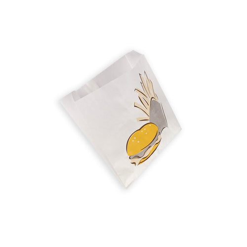 Bolsa burguer antigrasa 15 x 15 cm