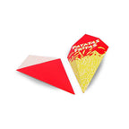 Petaca para patatas fritas papel kraft