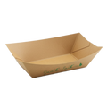 Barqueta kraft desechable