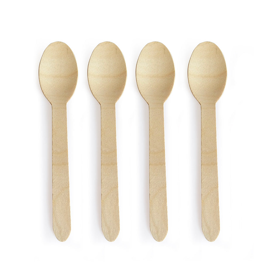 Cubiertos de madera para cafeteria para hosteleria - apilado | Suminet