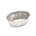 Recipiente ovalado de aluminio 2600cc ideal para pollo a la brasa y comidas grandes
