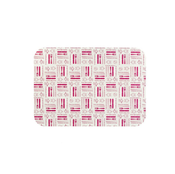 Tapa cartón rectagular para envase de aluminio – 650cc