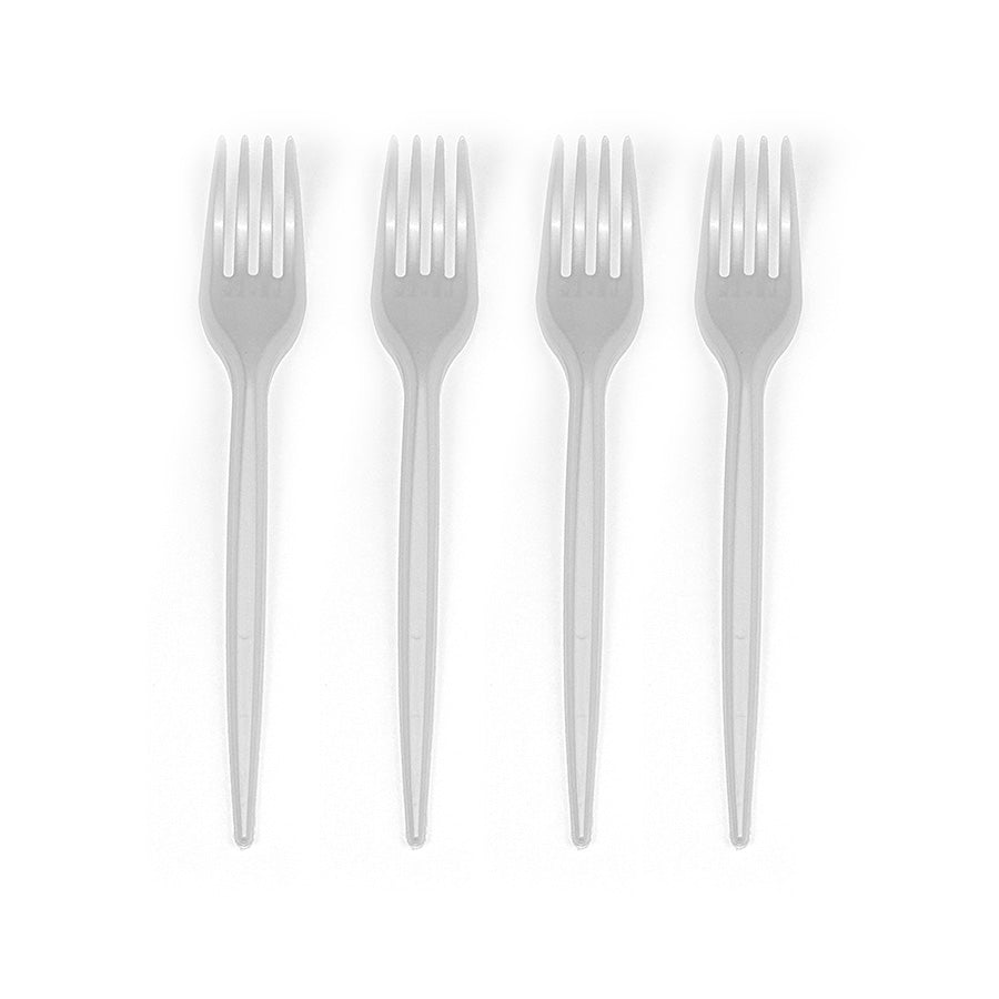 Cubiertos de plastico ideal para negocios de hostelería - vista lateral | Suminet